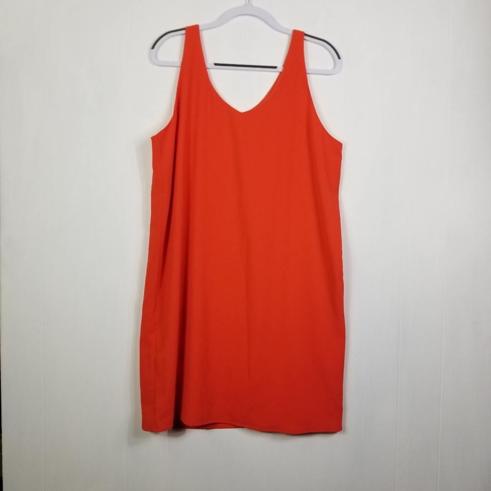 Halogen  dress orange size L. EUC